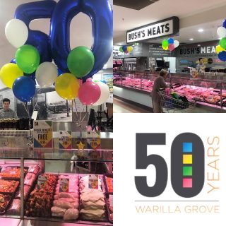 🎉 Celebrating Warilla Grove turning 50 🎉 Head into store today for some awesome specials @warillagrove #50years #butcherscelebratebest #saleoftheday