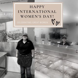 Happy international women’s day! 

Here’s to our newly promoted female manager Jess at Corrimal, and our newest apprentice butcher Zoe at Winston hills. #girlswithknives

#femalebutcher  #choosetochallange #internationalwomensday2021 #girlscanchop
